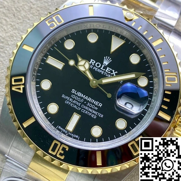 Black 116613-LN-97203 Clean Factory Submariner Rolex V4 Dial 1103